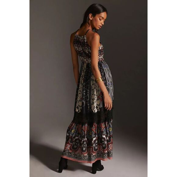 New Anthropologie x Bhanuni by Jyoti Tiered Dress Size 2 - Picture 3 of 9